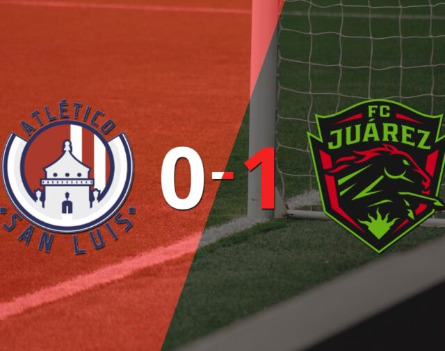 FC Juárez se impuso con lo justo ante Atl. de San Luis