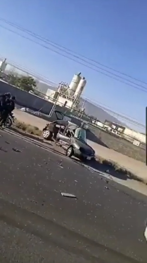 Accidentes Zona Metropolitana de Monterrey (Foto: Twitter/marychuyglez))