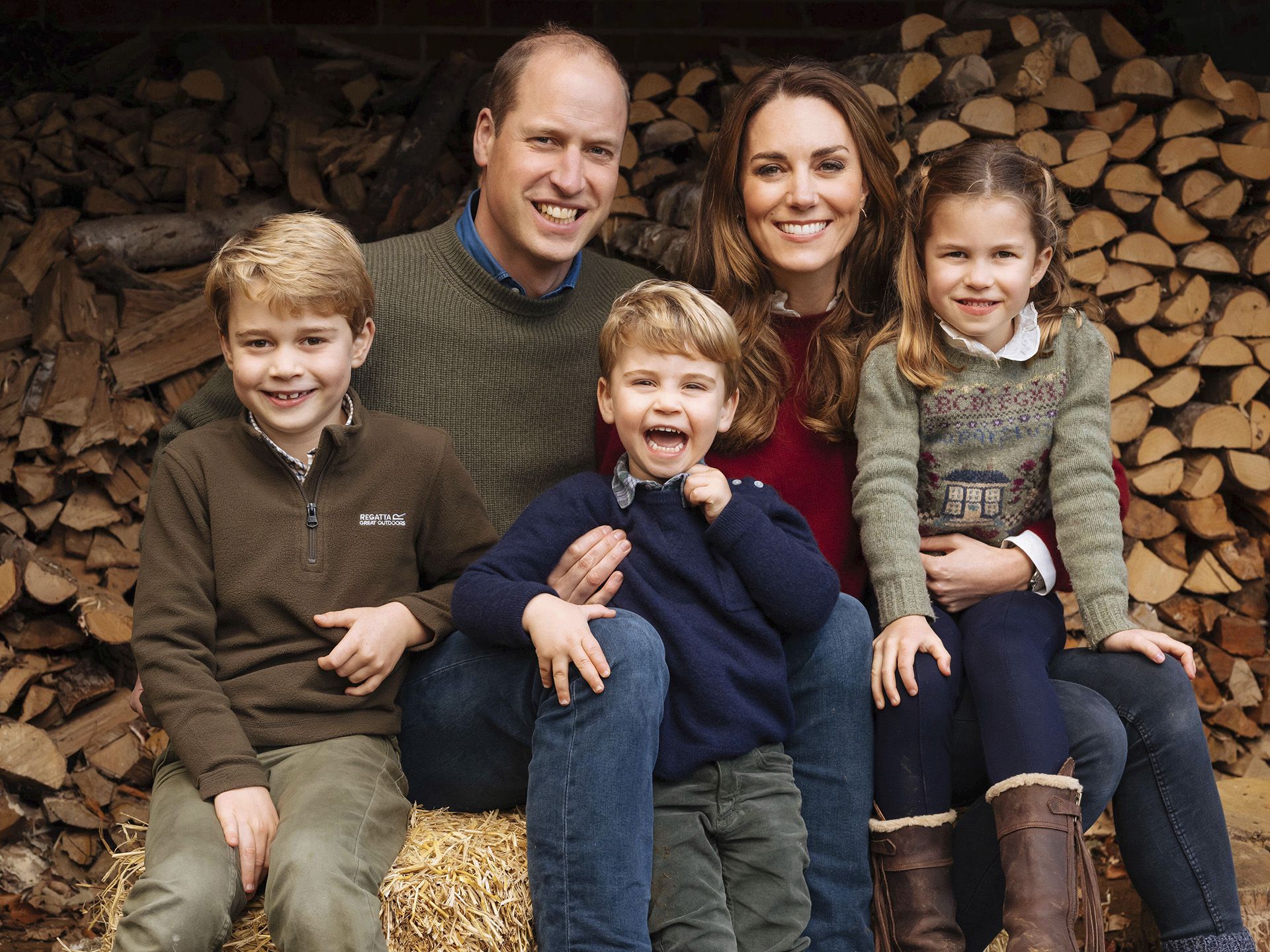 Familia real britanica fotos de navidad 2020