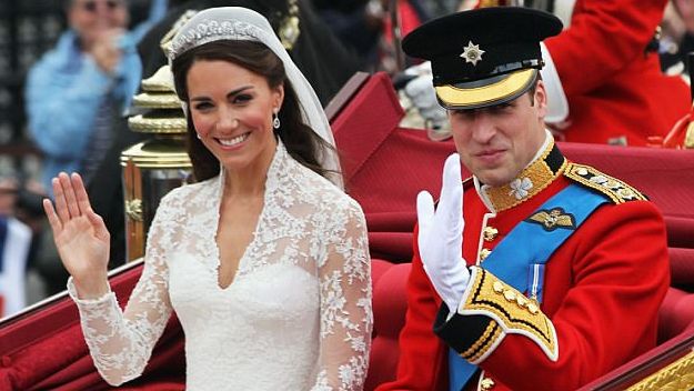 El principe William y Kate Middleton, se casaron en 2011 