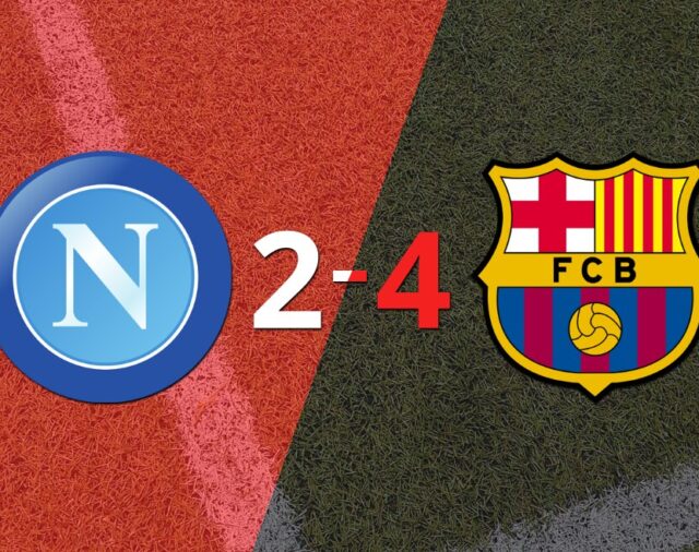 Barcelona supera de visitante 4 a 2 a Napoli