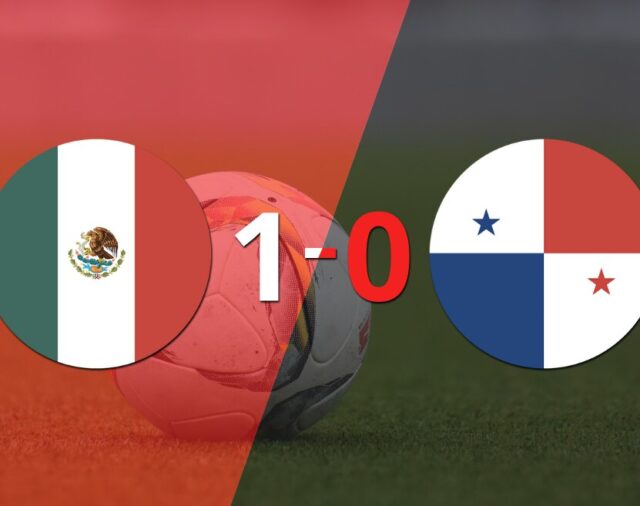 Con un solo tanto, México derrotó a Panamá en el estadio Azteca