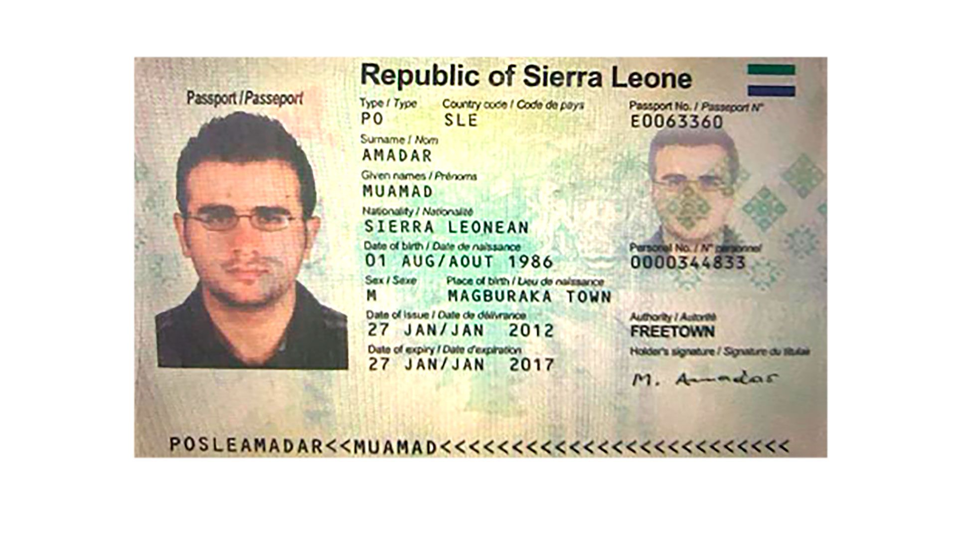 Pasaporte-falso-de-Sierra-Leona-Mohamad-Hamdar
