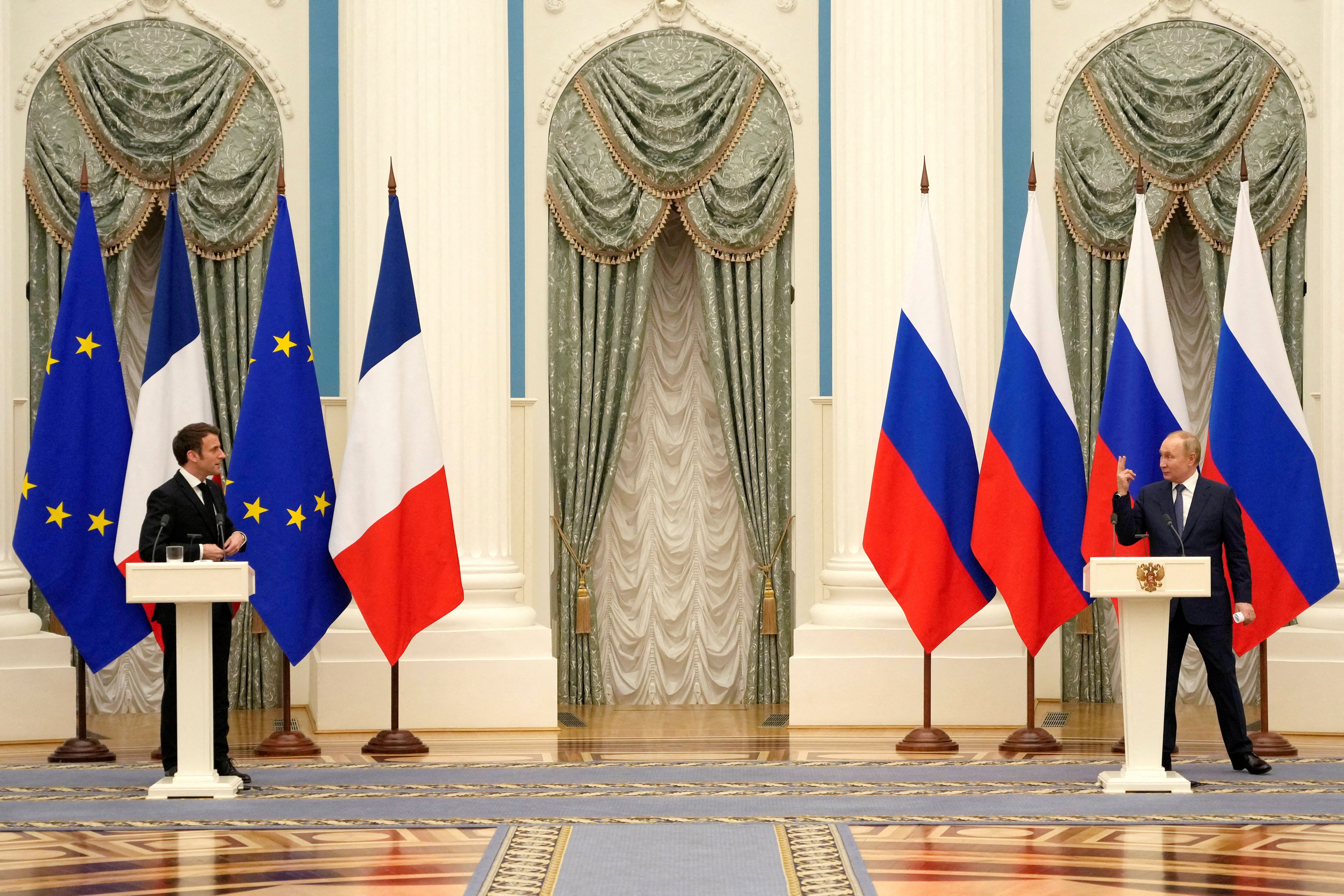 Las condiciones impuestas por el régimen ruso para un encuentro más estrecho no eran aceptables para el mandatario francés