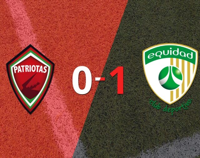 La Equidad derrotó a Patriotas FC 1 a 0