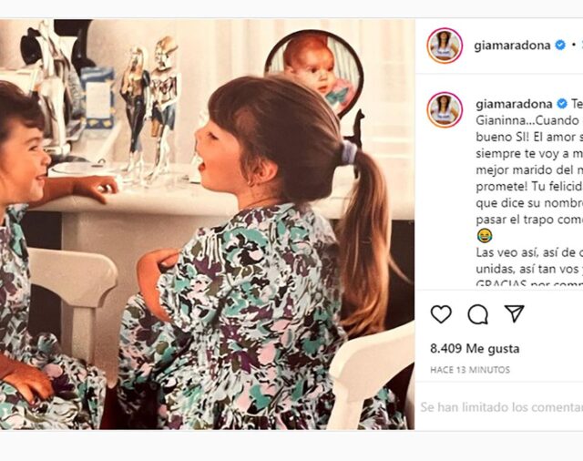 Las lágrimas de Dalma Maradona ante el mensaje de Claudia Villafañe por su embarazo