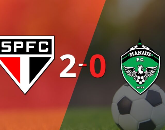 Con dos goles, São Paulo se impuso a Manaus en el Morumbí