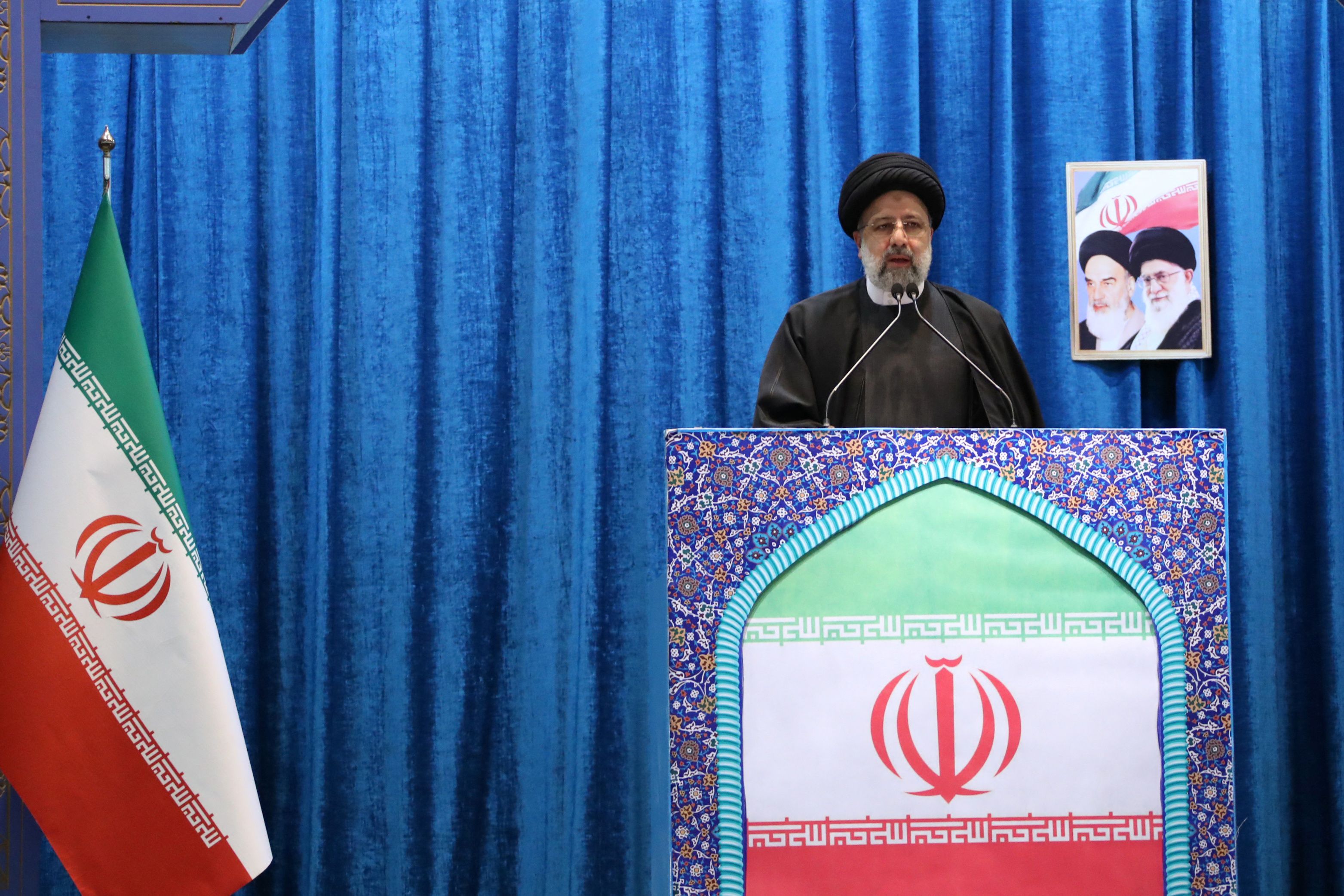 El presidente iraní, el ultraconservador Ebrahim Raisí