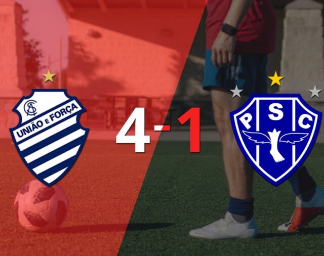 Werley anotó un doblete en la goleada 4-1 de CSA a Paysandu