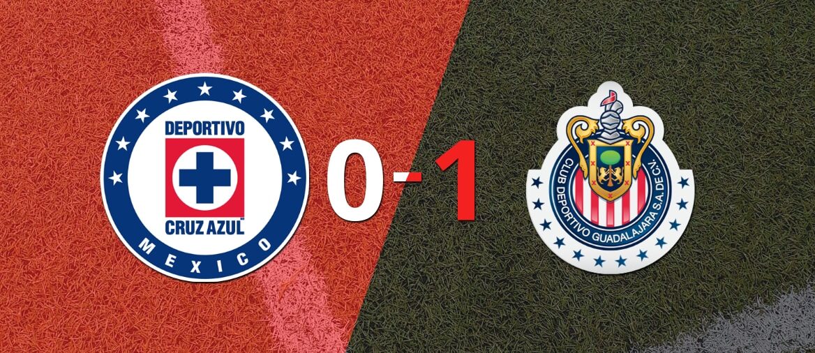 Chivas derrotó a Cruz Azul 1 a 0
