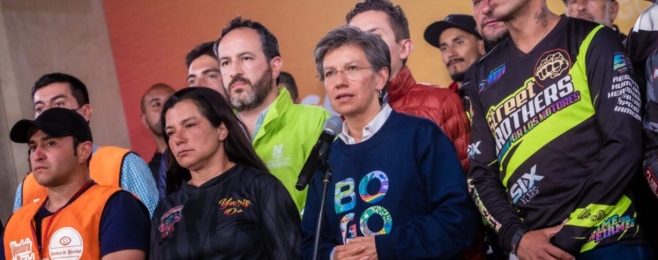 Conozca las medidas del acuerdo entre la Alcaldía de Bogotá y los motociclistas