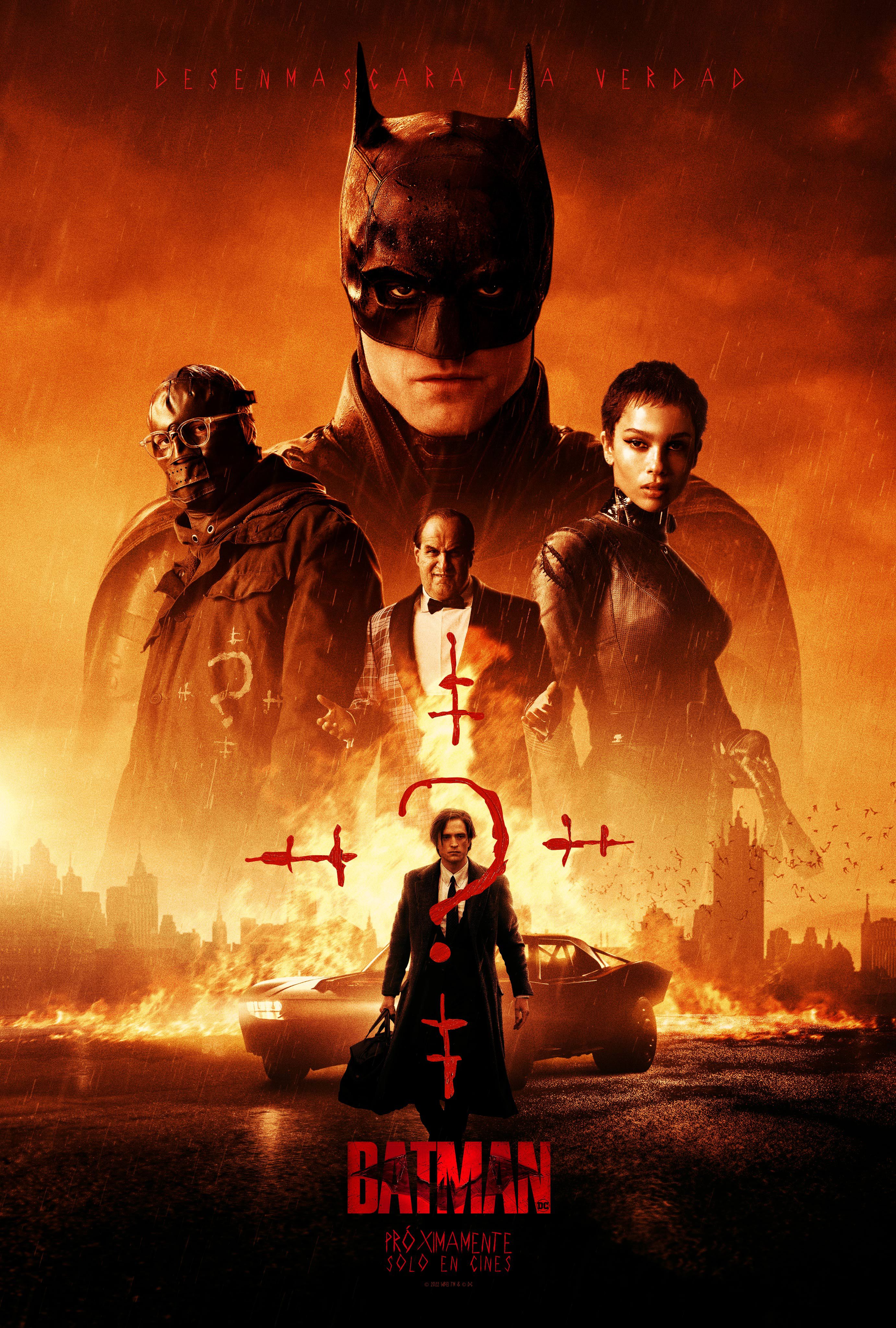 Nuevo póster de "The Batman", la próxima película de Warner Bros. Pictures