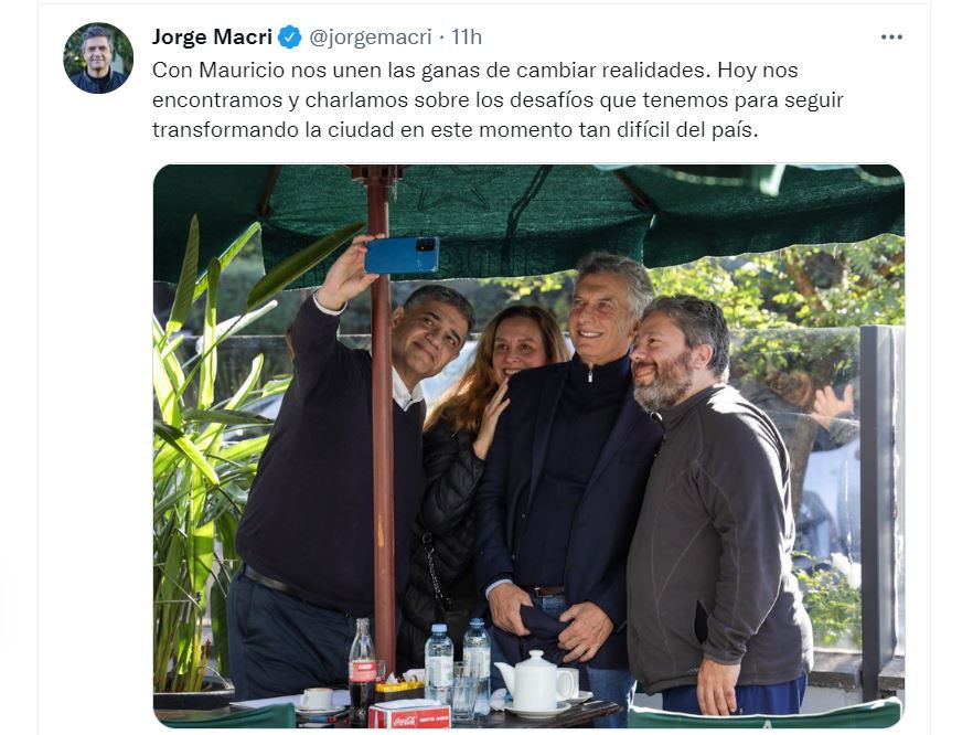 Tuit Jorge Macri