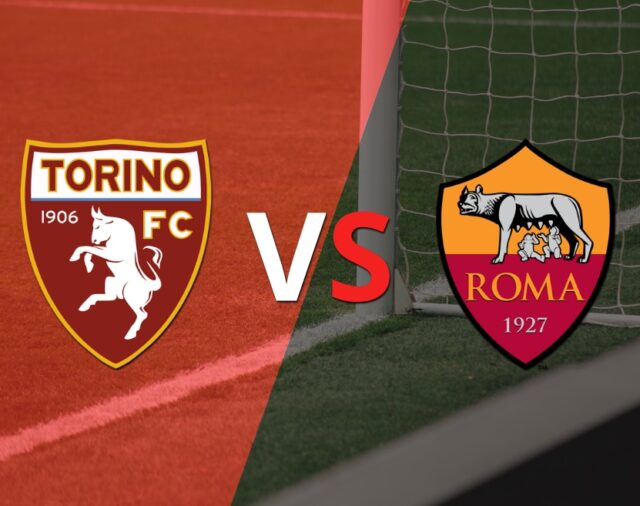 Termina el primer tiempo con una victoria para Roma vs Torino por 2-0
