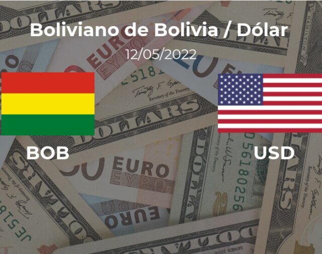 Valor de apertura del dólar en Bolivia este 12 de mayo de USD a BOB