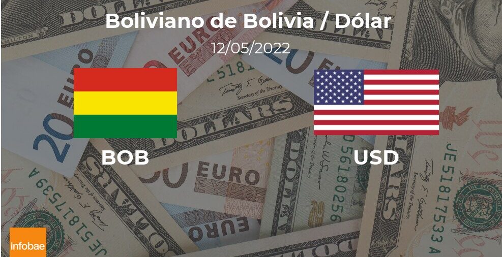 Valor de apertura del dólar en Bolivia este 12 de mayo de USD a BOB