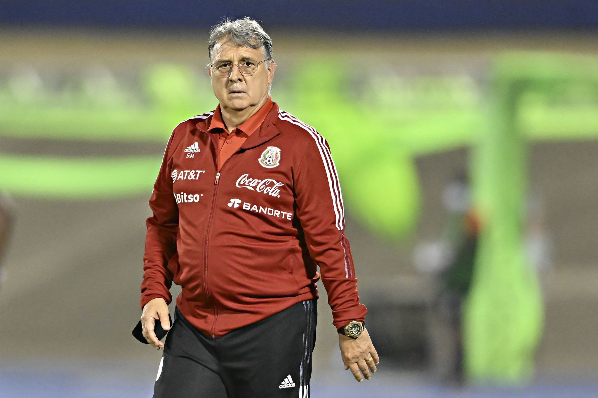 Gerardo Martino, entrenador de la Selección Mexicana. Foto: @FMF