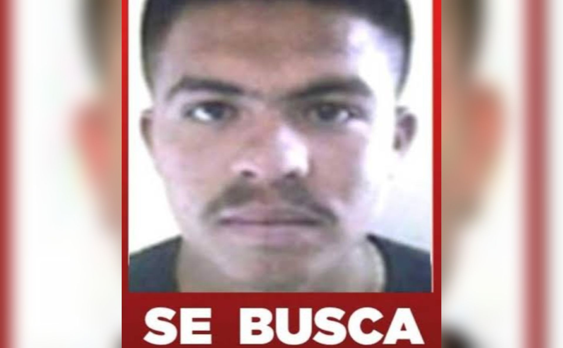 Autoridades buscan a José N alias El Chueco