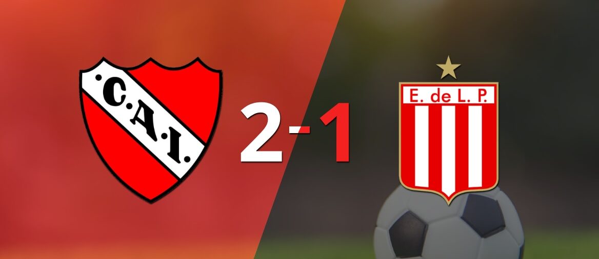 Independiente sacó los 3 puntos en casa al vencer 2-1 a Estudiantes