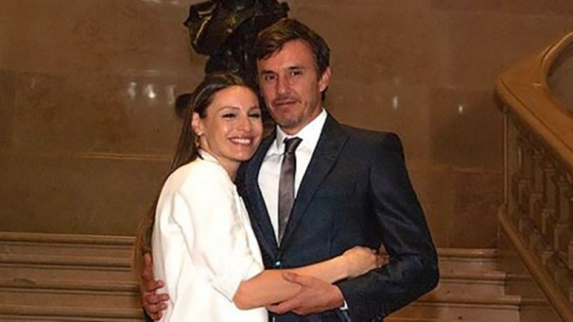 Pampita y Roberto García Moritán