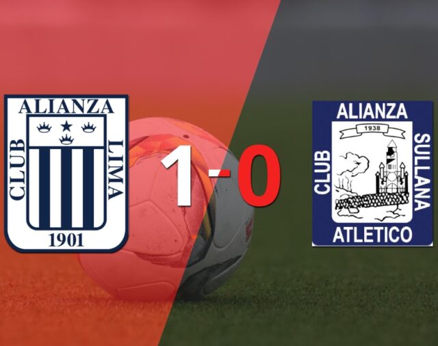 Alianza Lima aprovechó su localía y venció a Alianza Atlético