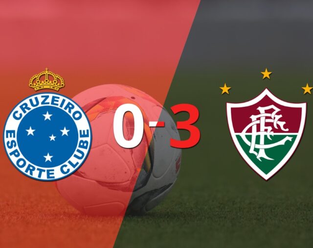 Fluminense venció con contundencia a Cruzeiro