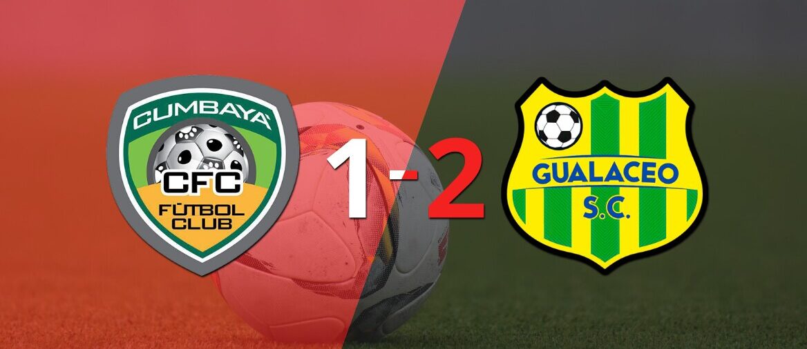 Gualaceo ganó por 2-1 en su visita a Cumbayá FC