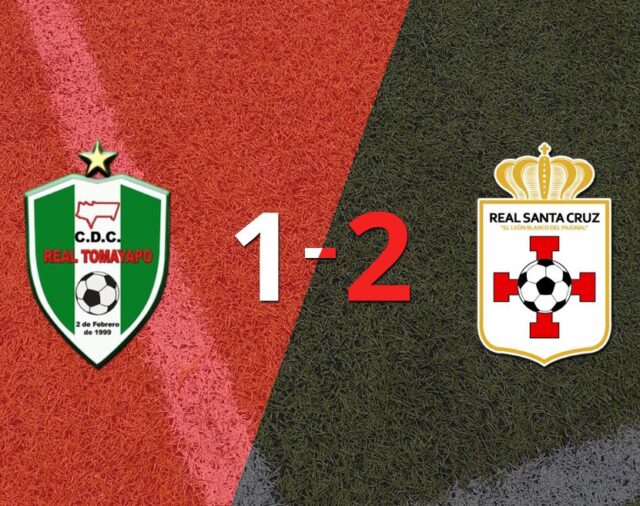 Real Tomayapo cayó 2-1 en casa frente a Real Santa Cruz