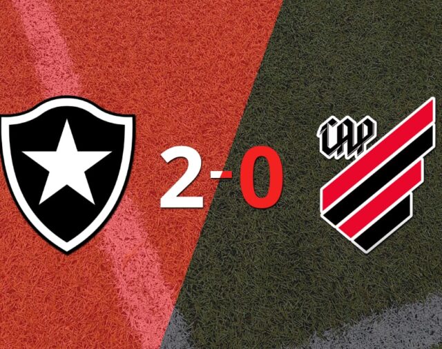Victoria en casa de Botafogo ante Athletico Paranaense por 2-0