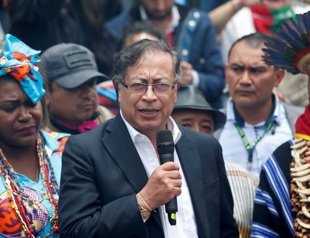 Así se vive en Bogotá la posesión de Gustavo Petro como nuevo Presidente de Colombia
