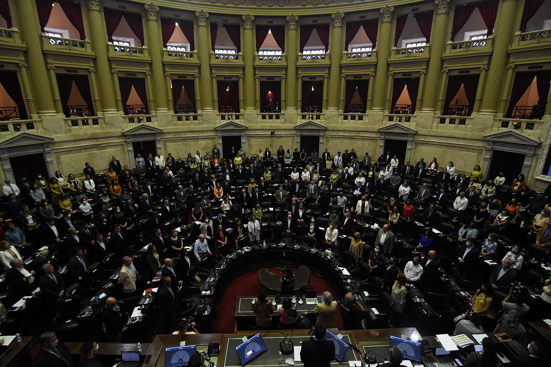 sesión especial diputados para modificar el Impuesto a los Bienes Personales 21/12/2021