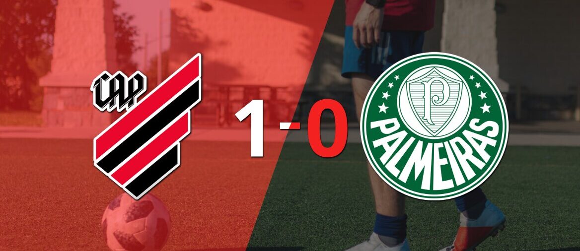 Con lo justo, Athletico Paranaense venció a Palmeiras 1 a 0 en el Mineirão