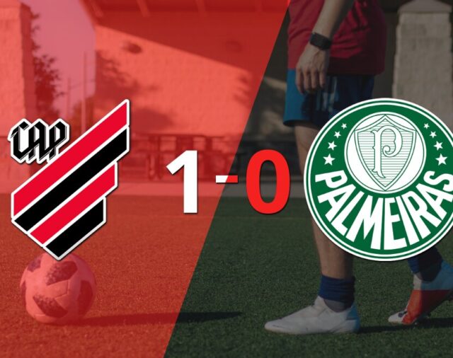 Con lo justo, Athletico Paranaense venció a Palmeiras 1 a 0 en el Mineirão