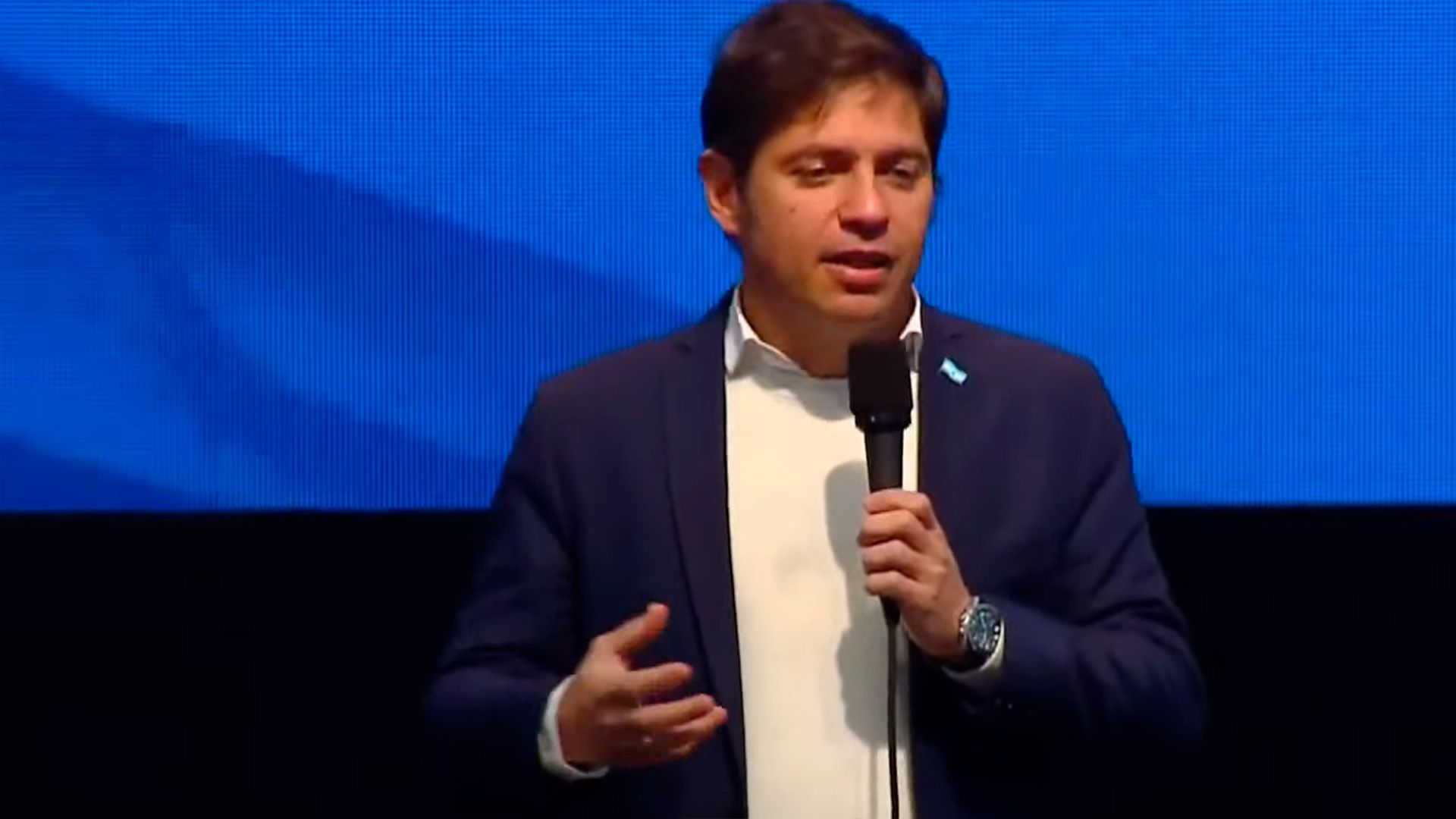 Axel Kicillof - Acto de Promesa de Lealtad a la Bandera