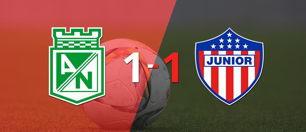 Junior empató frente a At. Nacional y logró su clasificación a Semifinal