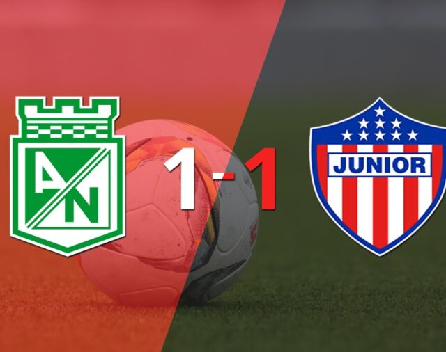 Junior empató frente a At. Nacional y logró su clasificación a Semifinal