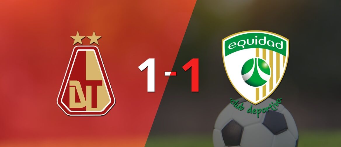 La Equidad empató 1-1 en su visita a Tolima