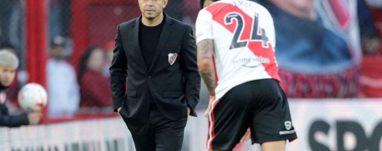 Malas noticias para River Plate: Enzo Pérez fue reemplazado por lesión ante Independiente