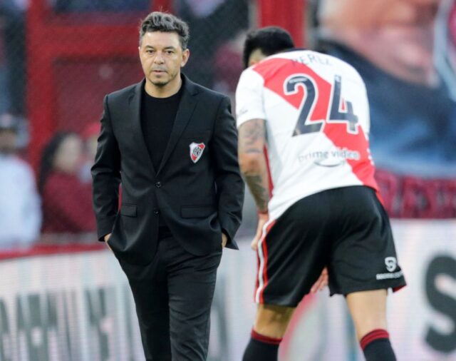Malas noticias para River Plate: Enzo Pérez fue reemplazado por lesión ante Independiente