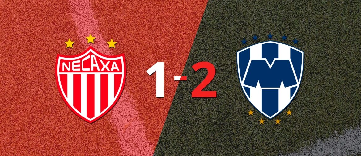 Necaxa cayó 2-1 en casa frente a CF Monterrey