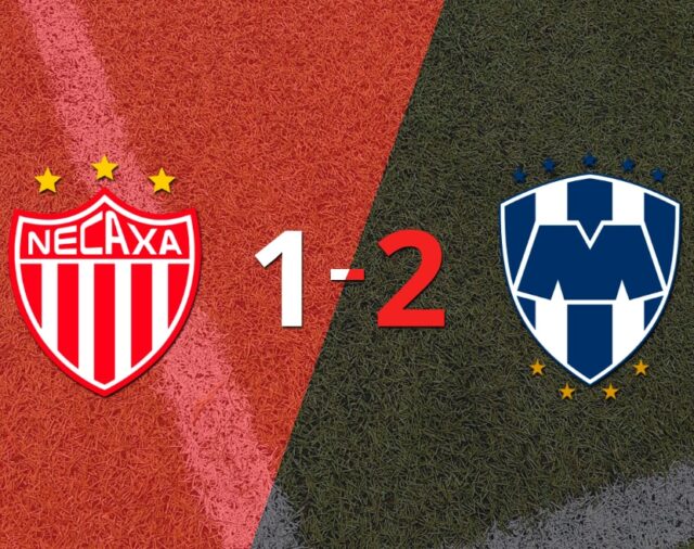 Necaxa cayó 2-1 en casa frente a CF Monterrey