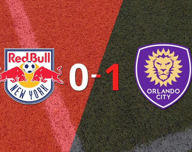 New York Red Bulls cayó en casa frente a Orlando City SC 1-0