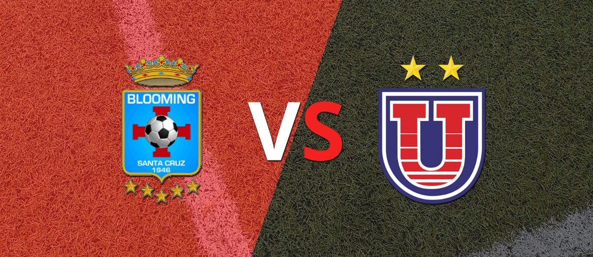 Termina el primer tiempo con una victoria para Blooming vs Universitario (Sucre) por 1-0