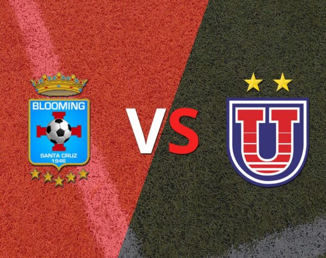 Termina el primer tiempo con una victoria para Blooming vs Universitario (Sucre) por 1-0