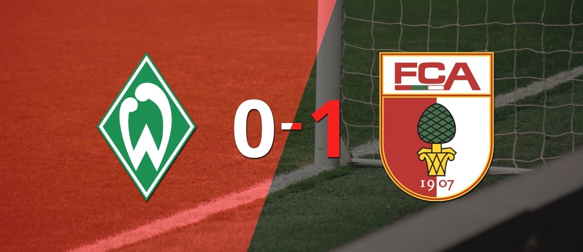 Augsburg ganó por la mínima en su visita a Werder Bremen