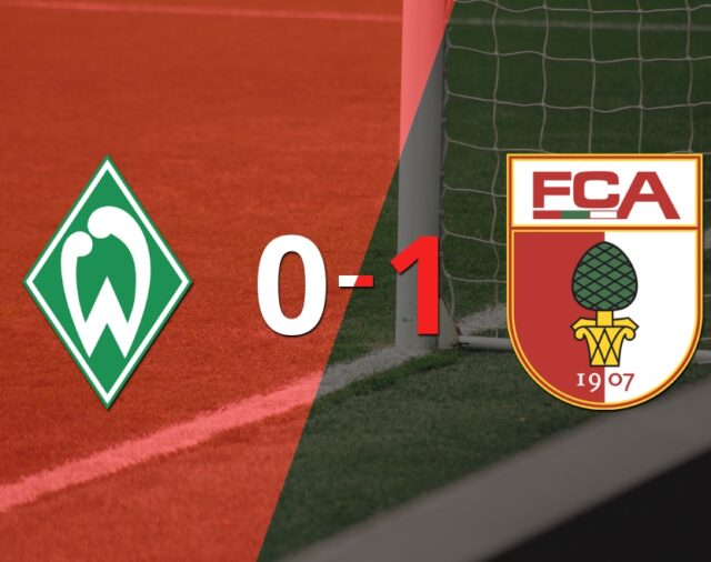 Augsburg ganó por la mínima en su visita a Werder Bremen