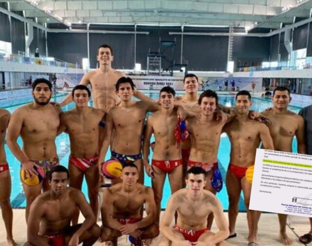 Equipo masculino de waterpolo expone que la Federación no está dispuesta a cubrir gastos de viaje a Paraguay