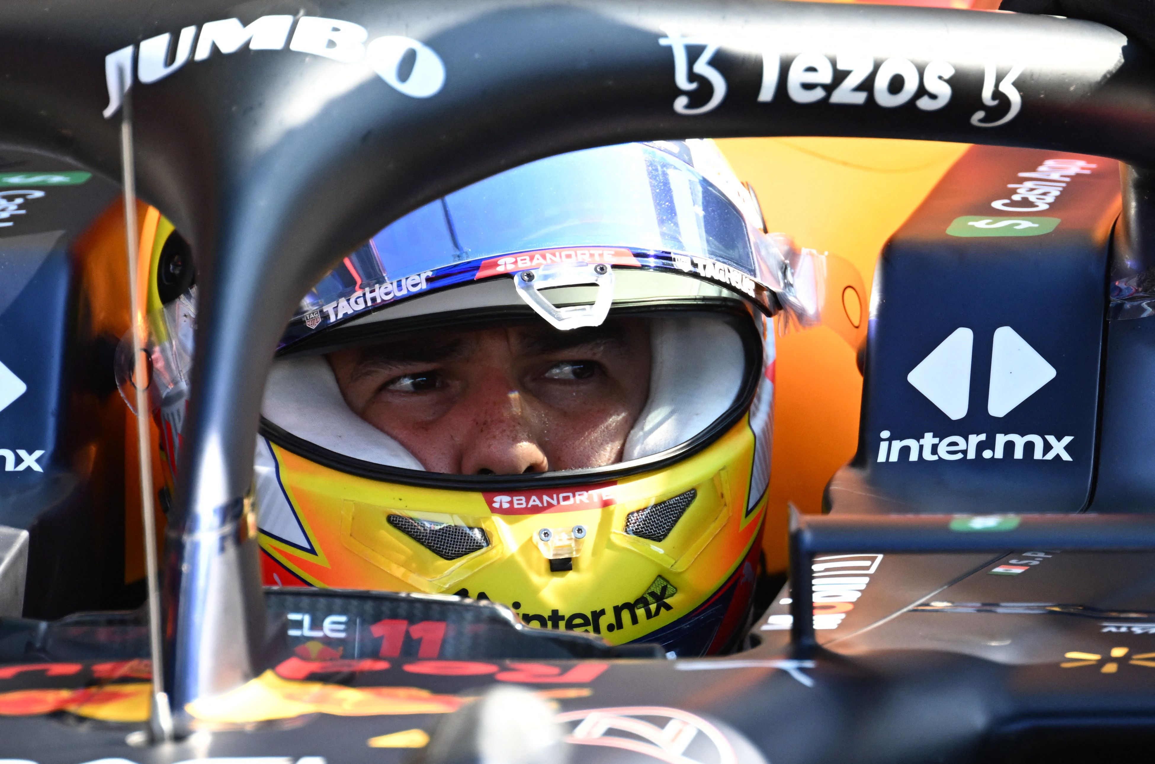 El mexicano largó desde la quinta posición de la parrilla del GP de Países Bajos. (Foto: REUTERS/Christian Bruna)