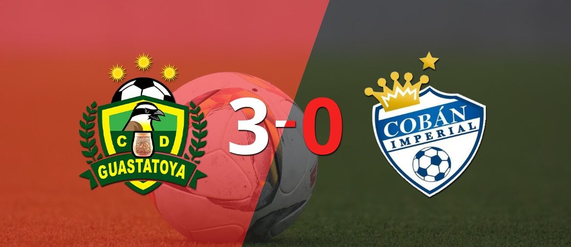 Guastatoya sentenció con goleada 3-0 a Cobán Imperial