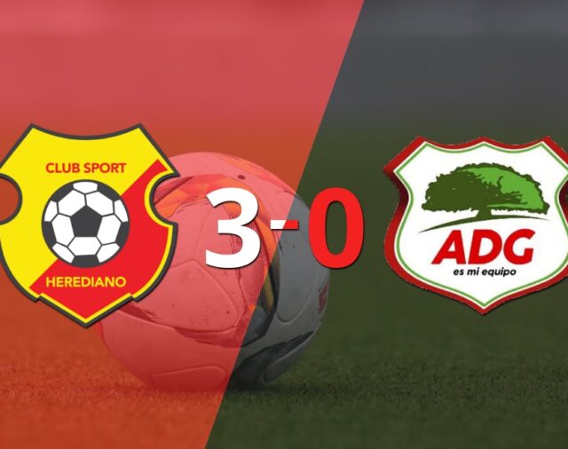 Herediano sentenció con goleada 3-0 a AD Guanacasteca